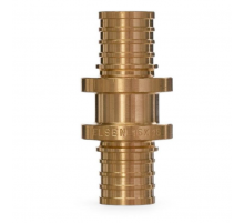 Муфта, ELSEN, Monolit, 16 х 16, латунь, равнопроходная (100/10)