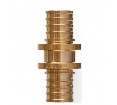 Муфта, ELSEN, Monolit, 20 х 20, латунь, равнопроходная (100/10) по доступной цене.