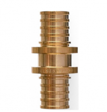 Муфта, ELSEN, Monolit, 25 х 25, латунь, равнопроходная (50/10)