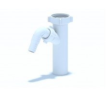 Отвод для стиральной машины 1 1/2 х 40 Ани М140(35/шт)