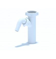 Отвод для стиральной машины 1 1/2 х 40 Ани М140(35/шт)