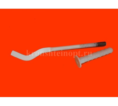 Кронштейн для рад-ра штыревой,плоский с дюб. 9*22см (50шт) Россия по доступной цене.