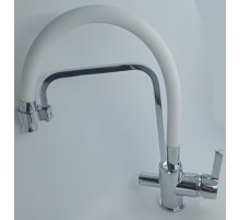 Смеситель для кухни  20294 Chrom- white  питевой Vedouci