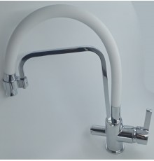Смеситель для кухни  20294 Chrom- white  питевой Vedouci