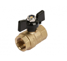 Кран шар. (а) 3/4 ВР/ВР бабочка TIM (60/15)