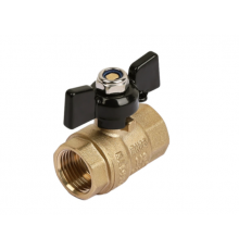 Кран шар. (а) 3/4 ВР/ВР бабочка TIM (60/15)