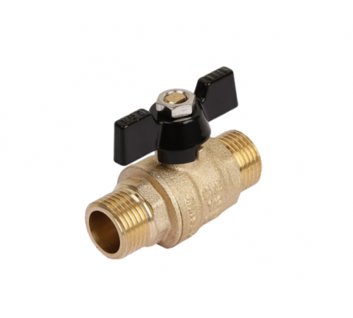 Кран шар. (а) 3/4 НР/НР бабочка TIM (48/12)