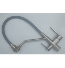 Смеситель для кухни   5037-21    ( сатин)  питевой Vedouci