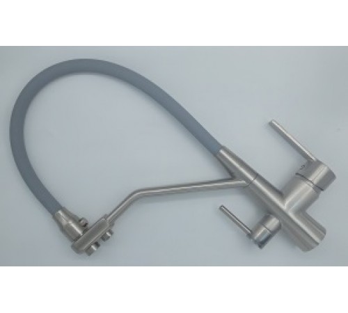 Смеситель для кухни   5037-21    ( сатин)  питевой Vedouci