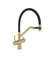 Смеситель для кухни 20346 BG (матовое золото) Wassernova (6/шт)