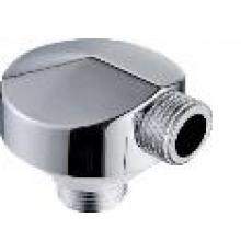 Настенное соединение для шланга пластик. (таблетка)