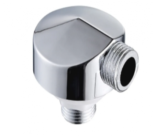 Настенное соединение для шланга пластик. (таблетка)