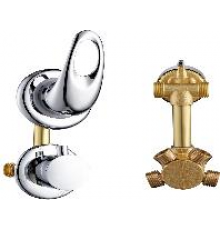 Смеситель для душ кабины 10см (4вых)