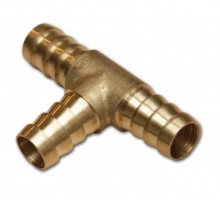 Штуцер тройник лат,  12мм*12мм*12мм (250/10) ( Т-образный )