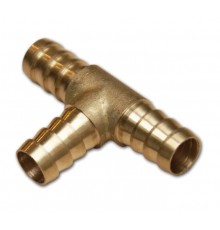 Штуцер тройник лат,  14мм*14мм*14мм  (200/10) ( Т-образный )