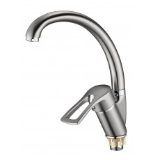 Смеситель для кухни бок. на гайке сатин KAK4-KН G Lauf