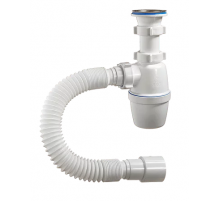 Сифон 1 1/2 x 40 х 50  с гибкой трубой ОРИО А-4001(35/шт)