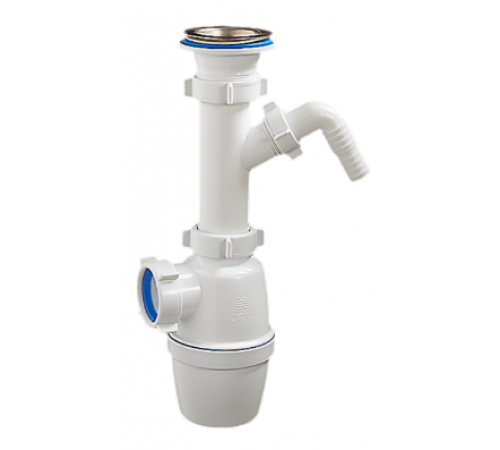 Сифон 1 1/2 х 40  с носиком без гофры  ОРИО  А-4005 (40/шт)