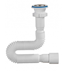 Гибкая труба с выпуском 1 1/2 х 40 х 50  ОРИО А-3013 (50/шт)