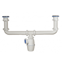 Сифон 2-ой 1 1/2 x 40  ОРИО А-4009 (20/шт)