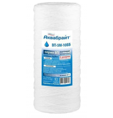 Картридж для фильтра 10л ниточ. (20шт)   (5 мкм) Аквабрайт