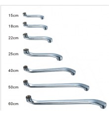 Гусак для ванны Изогнутый 35 см PS350