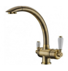 Смеситель для кухни 56A5840-Bronze Elghansa