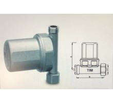 Компенсатор гидроудара проходной 3/4"НР-ВР ТИМ (36/1)