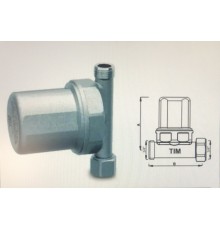 Компенсатор гидроудара проходной 3/4"НР-ВР ТИМ (36/1)