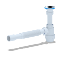 Сифон Ани 1 1/4 х 32  Юнг с гофрой 32*32*40 BM1015  (15/шт)