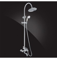 Душевая система с ABS верхним душем 2312660-2F Praktic Elghansa