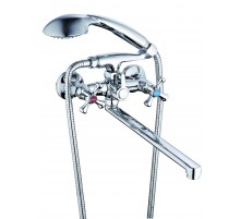 Смеситель для ванны плоский гусак QML7