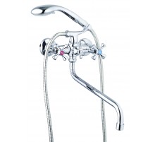 Смеситель для ванны QTZ_ круг гусак (QTZ7-B856)