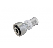 Пресс-фитинг с накидной гайкой под Евроконус 16 (2,0) мм х 3/4”. Тим (240/30)никель