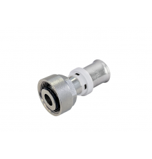 Пресс-фитинг с накидной гайкой под Евроконус 16 (2,0) мм х 3/4”. Тим (240/30)никель