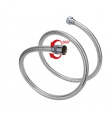 Шланг для душа 2 м силикон KERN (20/шт) Chrome