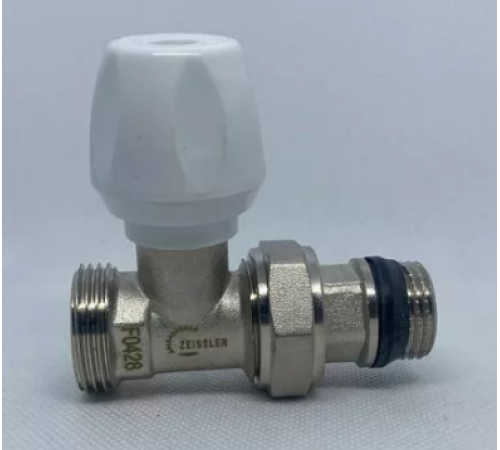 Вентиль радиаторный  верхний  прямой 1/2 (Евроконус)  ZEISSLER   (60/6)