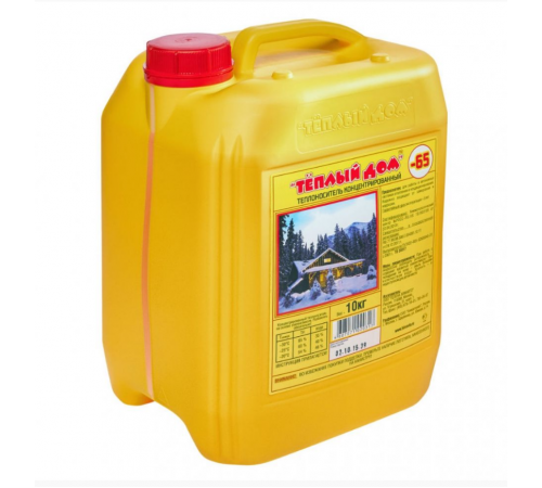 Теплый дом -65   10л красный