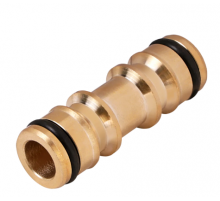 Двойник штуцер латунный 16*16 Тим (300/10)