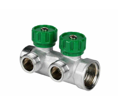 Коллектор 1/2 х 3/4 на  2 вых. FAP плоск  (25шт) по доступной цене.