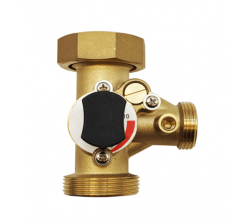 Трехходовой смеситель для групп быстрого монтажа  MK, правый (20/1) TIM