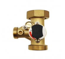 Трехходовой смеситель для групп быстрого монтажа  MK, левый (20/1) TIM