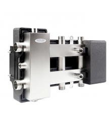 Гидравлический разделитель совмещенный с коллектором на 5 контура  ZEISSLER 1/1