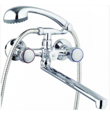 Смеситель для ванны QMT-609 КРУГЛЫЕ РУЧКИ (10/шт)