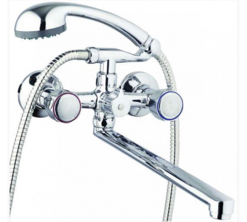 Смеситель для ванны QMT-609 КРУГЛЫЕ РУЧКИ (10/шт)