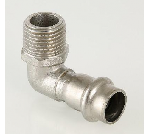Пресс-угольник из нерж.стали 35*1 1/4 НР  (20/5) Zeissler по доступной цене.