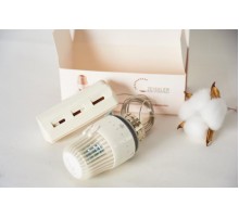 Термоголовка для радиаторов Жидкостная с датчиком Тим (50/шт)