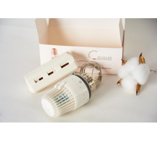 Термоголовка для радиаторов Жидкостная с датчиком Тим (50/шт)