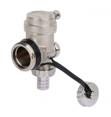 Концевой элемент для коллектора (воздухоотводчик со встроенным дренаж. клапаном комп-ый 1" ТИМ (60/1