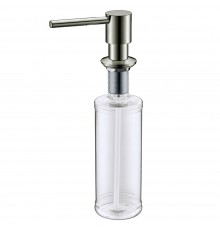 Дозатор для кухни F049 Satin КЕРН  круглый (Nickel brushed) (25/шт)